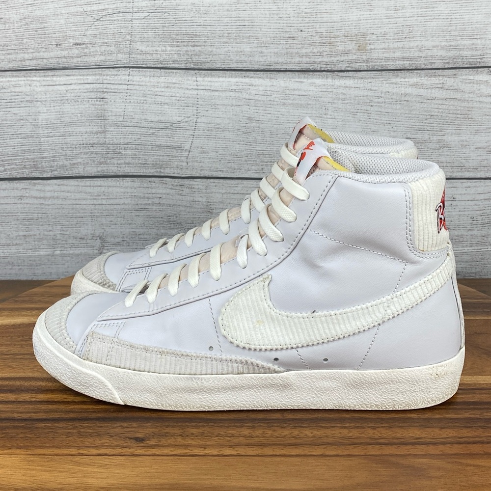 Nike Blazer Mid 77 EMB Vast Grey Hi Top Sneaker DD8021–001 Men’s Shoe Size 8